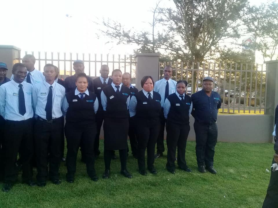 Target guards on site